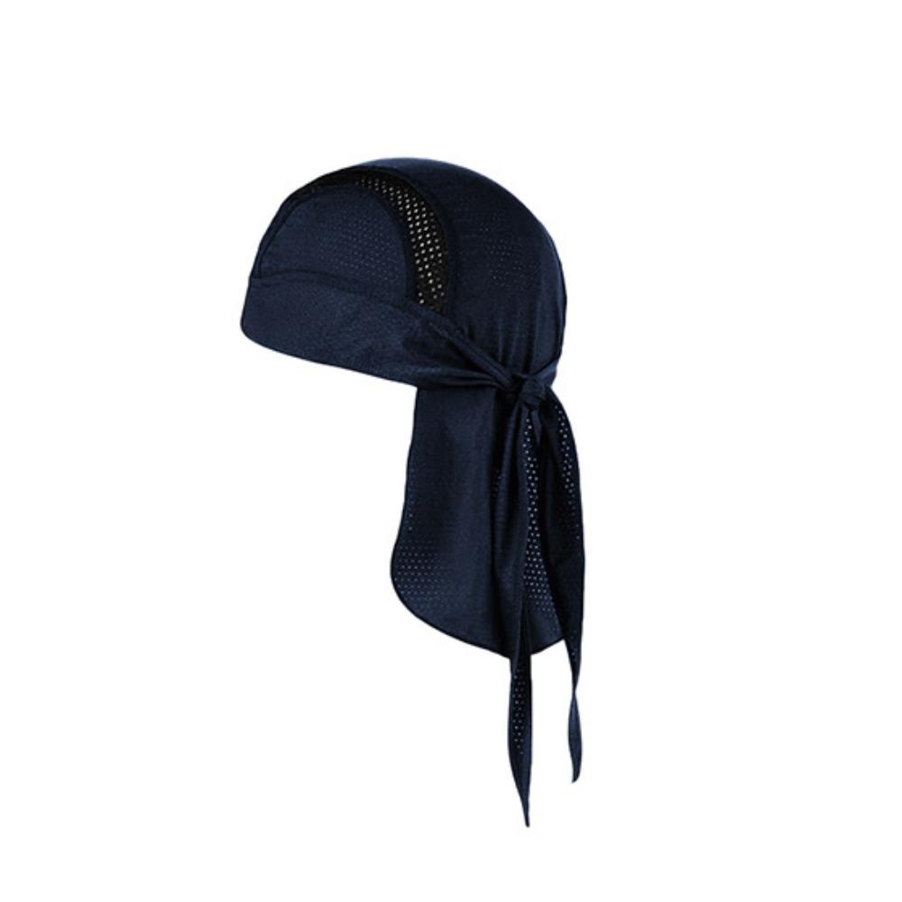 

Quick-drying Outdoor Cycling Headscarf Sweat-Absorbent Bandana Cap Running Headscarf Moto Bike темно-синий