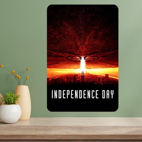 Independence Day Classic Movie Metal Poster Sign 20x30cm(7.8x11.8inch)