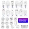 Tuya Smart Plug for Alexa & Google Home - Small Round UK Plug