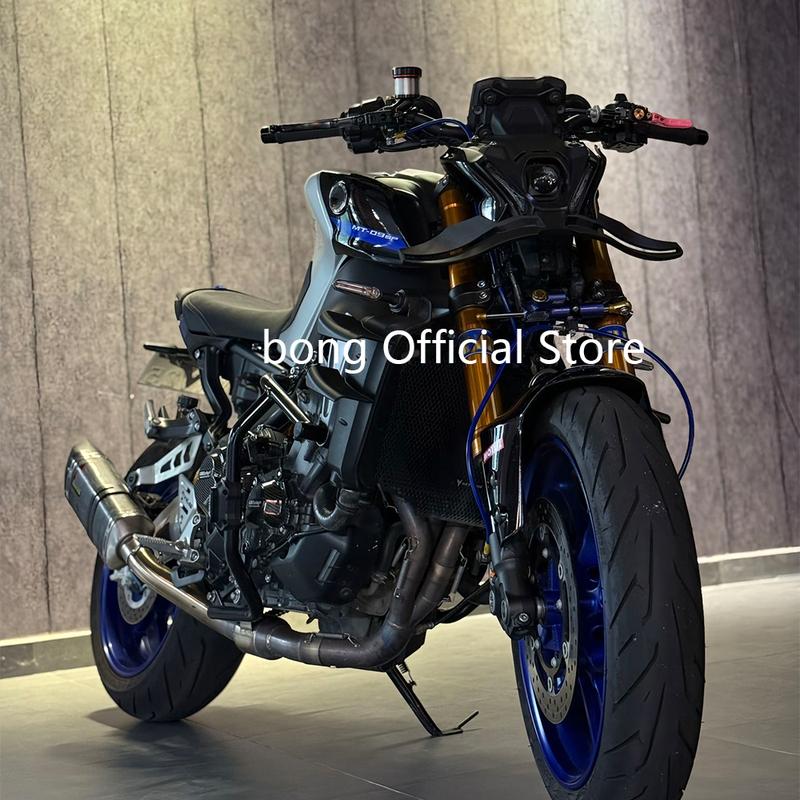 MT-09 Accessories WING DOWNFORCE NAKED FRONTAL SPOILERS For YAMAHA MT09 SP 2021 2022 2023 Front Spoiler Lower Spoiler Lower Lip
