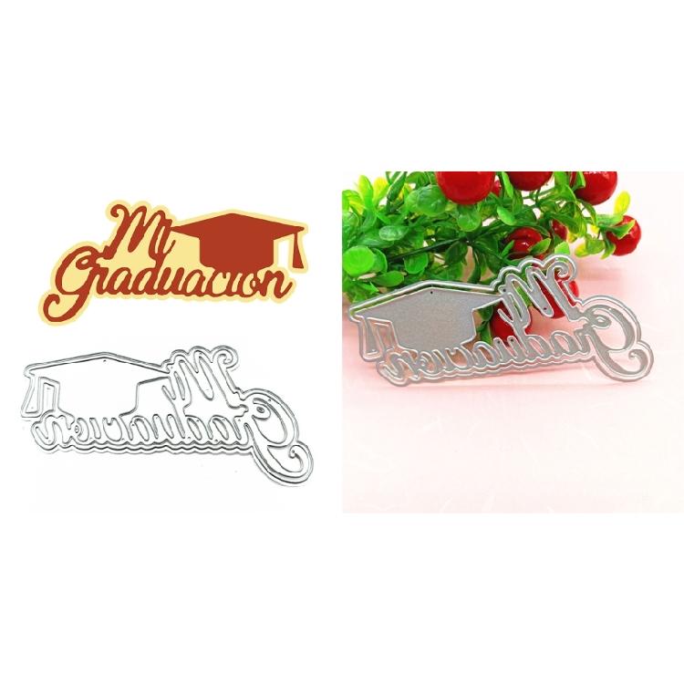 Bachelors Caps Die Cuts Graduation Hat Metal Cutting Dies for DIY Scrapbooking