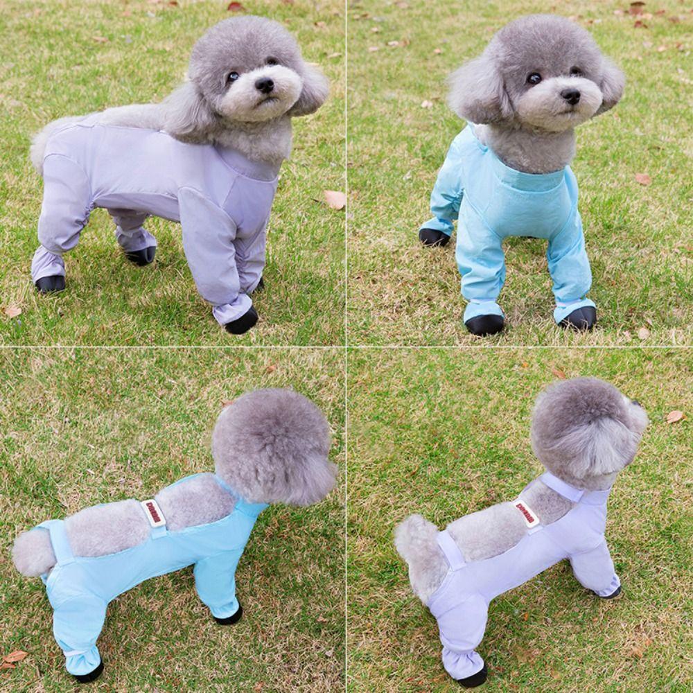 Full Leg Protection Dog Four-Legged Pants Dust-proof Dog Jumpsuit Shoes Daily Wear