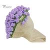 31.5 Inch Crochet Flowers Blanket Handmade Rose Bouquet Blanket Knitted Flowers Throw Blanket for Mother's Day Gift Home Decor