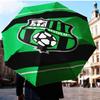 Sass-uolo Football Crest Umbrella 8-Frame for Travel, Camping, Casual Lightweight Portable Umbrella, Essential for Every Family Holidays Gift