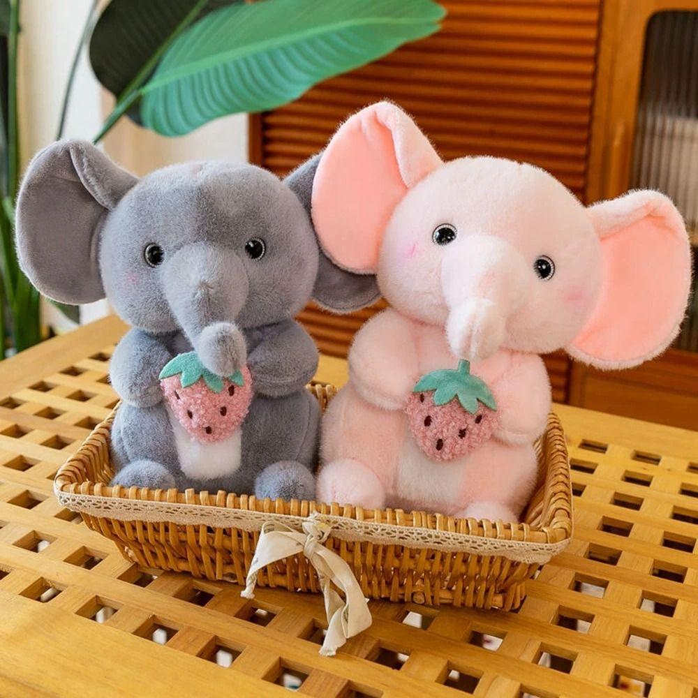 Fluffy Elephant Plush Toy Simulation Animal Plush Toy Koala Plush Doll  Boys Girls