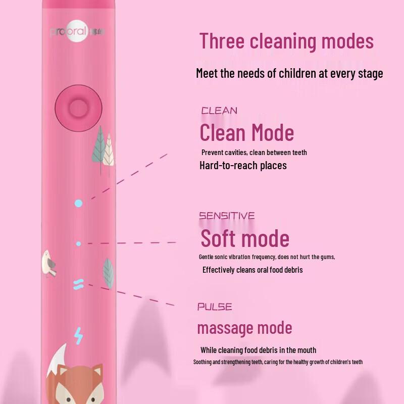 prooral Smart Sonic Electric Toothbrush for Kids