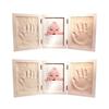 2 Kits Baby Footprint Castings