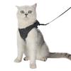 Soft Escape Proof Cat Harness Adjustable Lightweight Cat Leash Kitten Collar Outdoor Walking