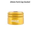 MUQZI Fork Top Cap Socket Tool 24mm 26mm 28mm 32mm Top Cap Wrench For Fork 36 38 40