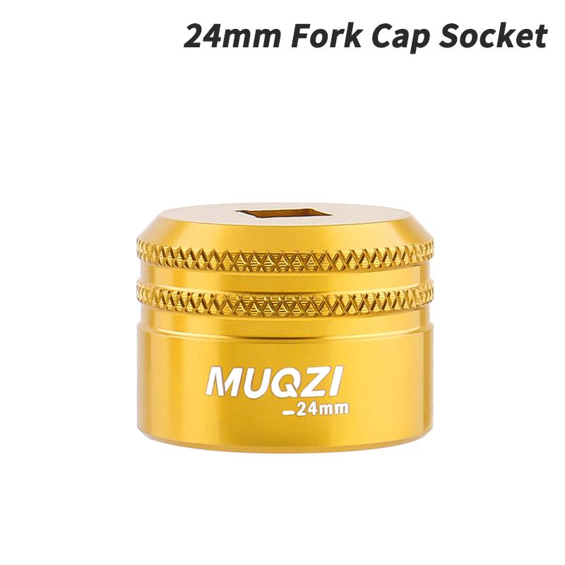 MUQZI Fork Top Cap Socket Tool 24mm 26mm 28mm 32mm Top Cap Wrench For Fork 36 38 40