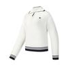 Tennis Fashion Classic Minimalist Sports Leisure Tennis Style Relaxed Half-Zip Versatile Knitted Long Sleeve Sweater Women Sweater A11W613402FWT