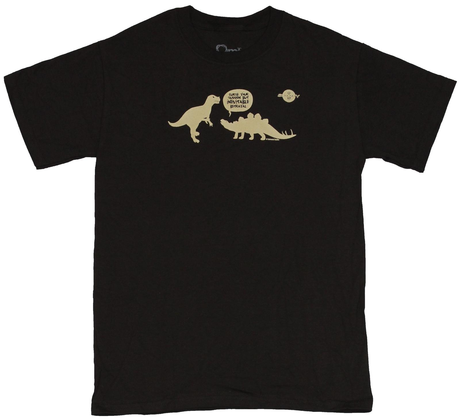 Firefly Serenity Mens T-Shirt Curse Your Inevitable Betrayal Dinos Image S
