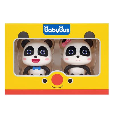Φιγούρα BabyBus Kiki & Miu-Miu, Πάντα, Εκπαιδευτικό Παιχνίδι για Μωρά και Παιδιά, Ηλικίες 0, 1, 2 και 3, Δώρο Γενεθλίων, Baby Bus
