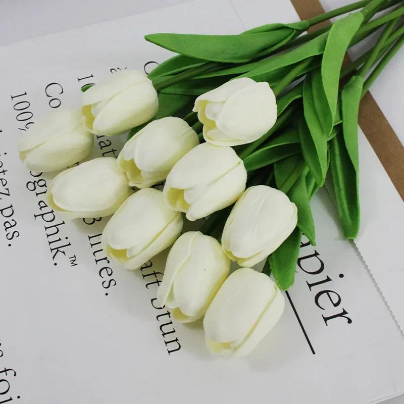 

20 шт. Искусственные тюльпаны цветы ПЭ пена Искусственный цветок Тюльпан для Дня матери Дня святого Валентина Свадьба Садовый декор Домашнее украшение для вечеринки 20PCS