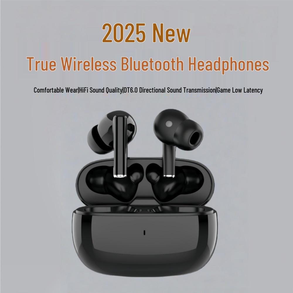 2025 Wireless Noise-Cancelling Sleep Earphones - Soft Silicone, No Ear Pressure, Side Sleeper Friendly.