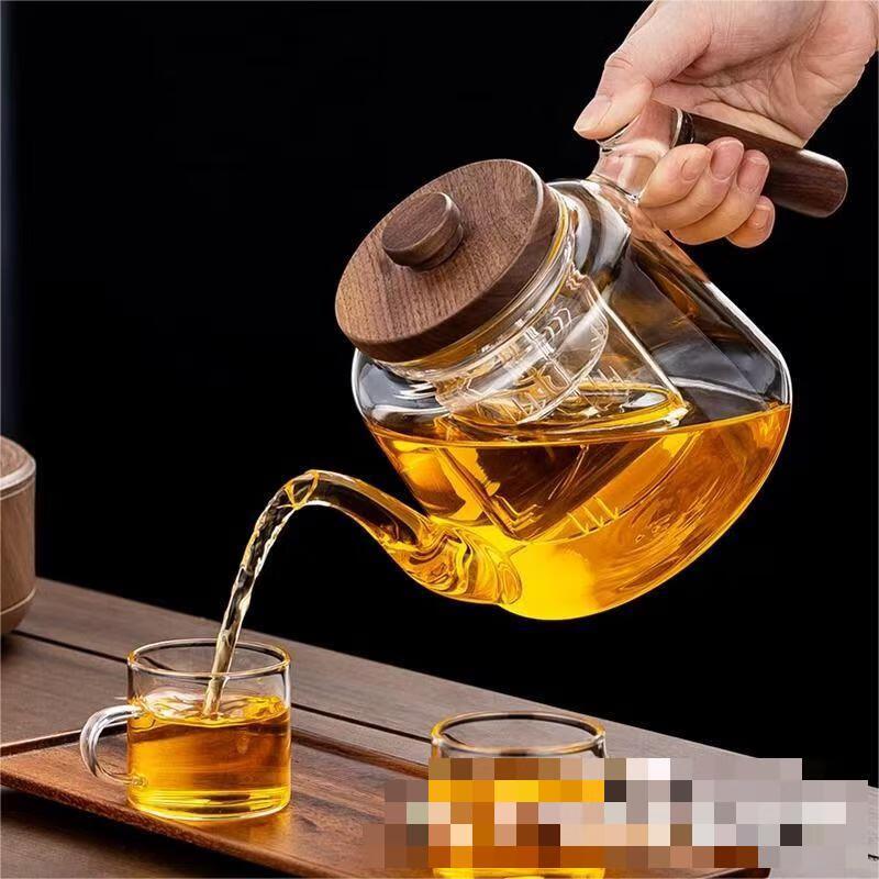 Shangqi Heat-Resistant Glass Steaming & Brewing Teapot
