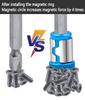 Magnetic Screw Ring Metal Bit Magnetizer Ring Screw Magnetic Holders For 6.35mm Shank Drill Bit