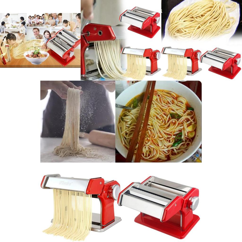 Multifunctional Manual Noodle Machine With Rolling Press For Home Cooking And Dumplings