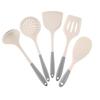 Kitchen Tool Set Silicone 5-piece Spatula Ladle Heat-resistant Durable Scratch-resistant Single Living Cooking Utensil Spoon Tableware Dishwasher