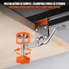 Heavy Type Aluminum Woodworking Clamp Fixers Convenient Installation Thick Positioning Clip Fixing Fixture