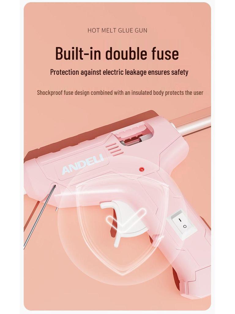 Kids' DIY Anti-Scald Multi-Function Hot Melt Glue Gun