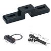 1/10 RC Tow Hitch Mount Metal RC Car Parts Trailer Hook for SCX10 II TRX4 D90 TF2 CFX RGT EX86190