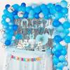 Birthday Decoration Gold Set, Garland Confetti Balloons Tablecloth