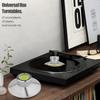 Preffair Disc Record Turntable LP Vinyl Vibration Turntable Stabilizer Stabilizer, Weight, Clamp, Damper, (110g, Silver)