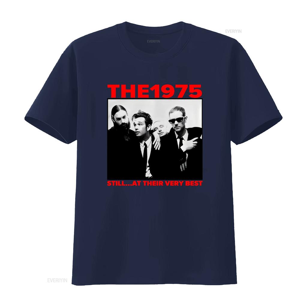 The 1975 North America 2023 Tour Still At Their Very Best Double Sided White T Shirt Vintage Washed Soft Streetwear Versatile