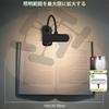20 LED Clip Light, Rechargeable Reading Light, Touch Control, 3-Level Color Temperature Adjustment, Stepless Dimming, for Work, Reading, Bedroom,