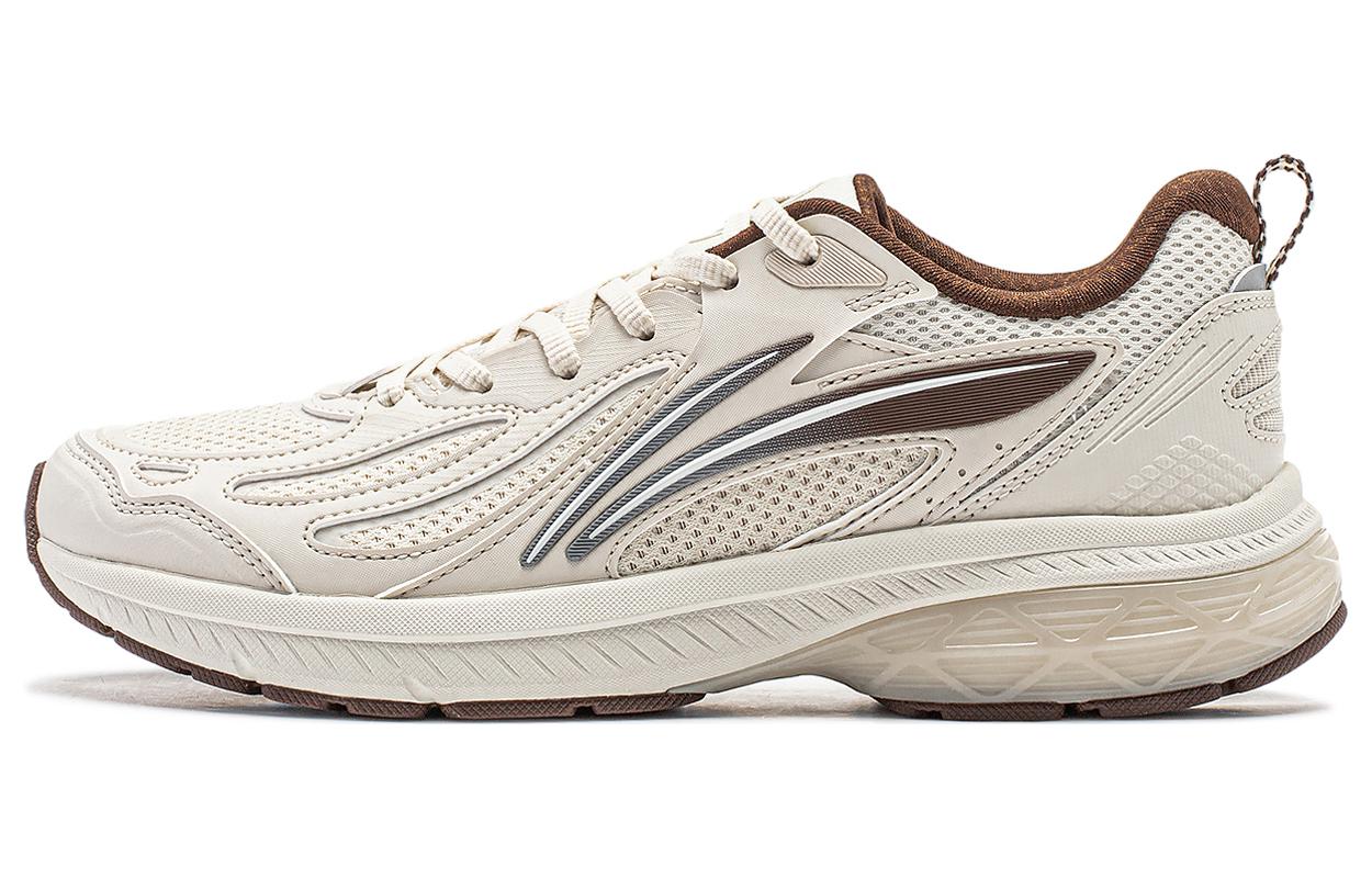 Li Ning Fuyao V2 Амортизирующие Скользкие Устойчивые к истиранию Низкие Беговые кроссовки Женские Жемчужно-белый ARXT022-3 35