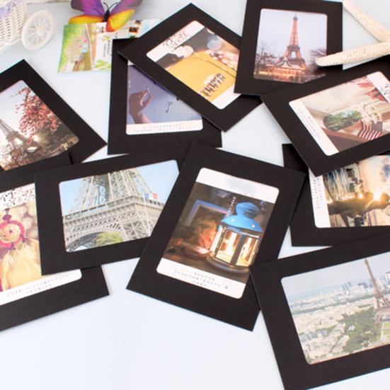 1 Set Hängende Fotorahmen Verstellbares Hängeseil Staubdichtes Papier DIY Fotocollagenrahmen Heimdekoration