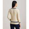 Lauren Ralph Lauren Cable Knit Cotton Cricket Sweater Wmlrswes6820899101