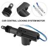 VODOOL Universal 12V/24V Car Central Locking Solenoid Actuator Motor Gun Auto Security Alarm System Remote Central Door Lock Kit