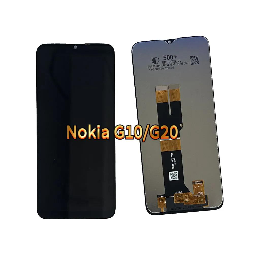 

Полная сборка LCD-экрана и дигитайзера для Nokia G10 G20
