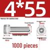 304 Stainless Steel Hex Socket Head Cap Screws, M2-M10, Extended Length