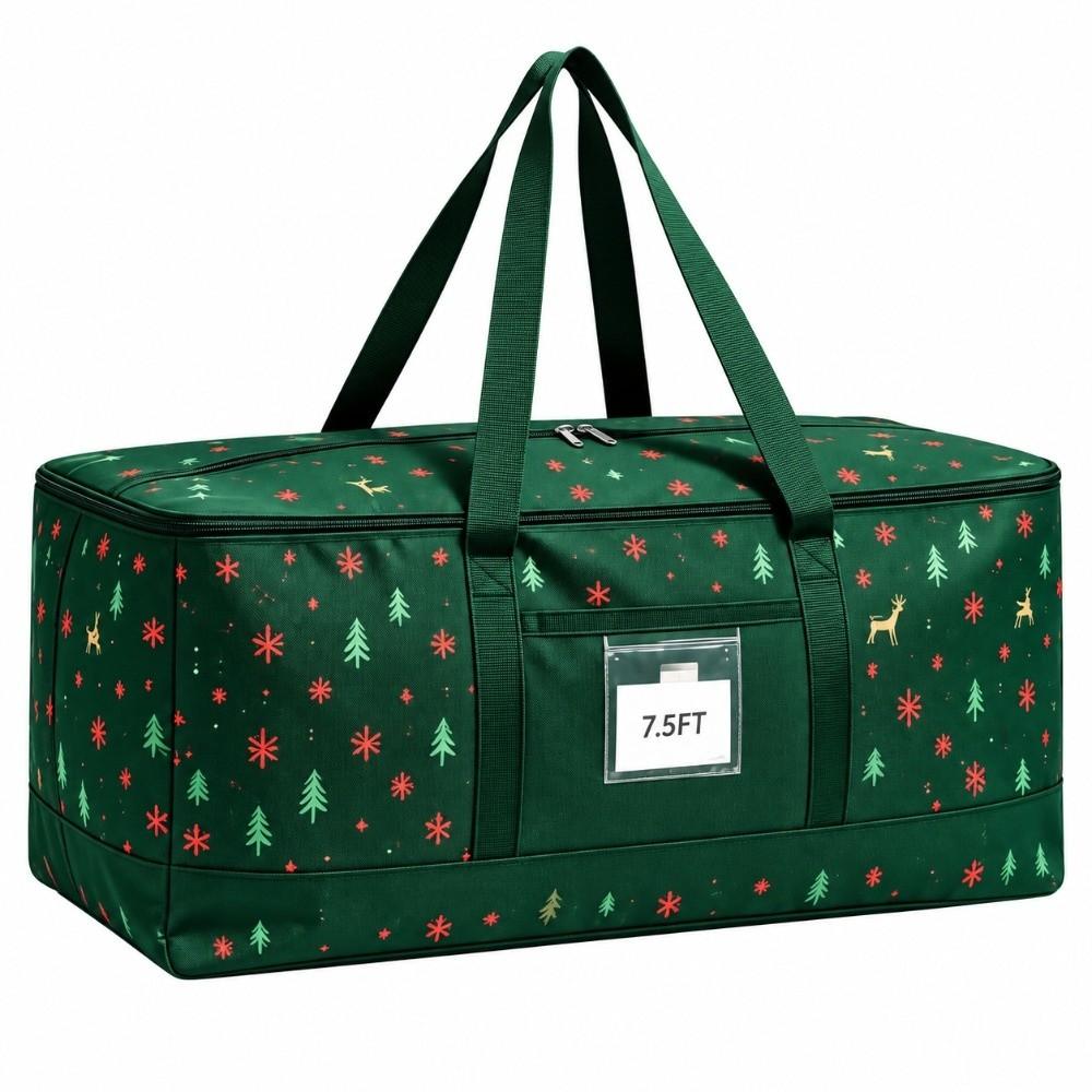 Oxford Cloth Christmas Organizer Bag Large Capacity Christmas Ornament Storage Bag Ornaments