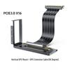 PCI-E 4.0 Graphics Card Vertical Mount with 90° High-Speed Extension Adapter Cable