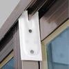 4Pcs Window Accessories Plastic Windproof Block Self-adhesive Window Sealing Block Push-pull Window Buffer Sliding Door