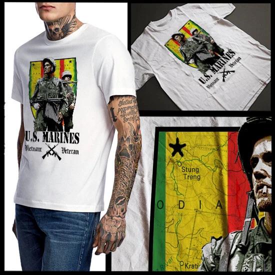 Vietnam Vet T-Shirt Veteran Day Warrior Pride military new Cotton Tee XL