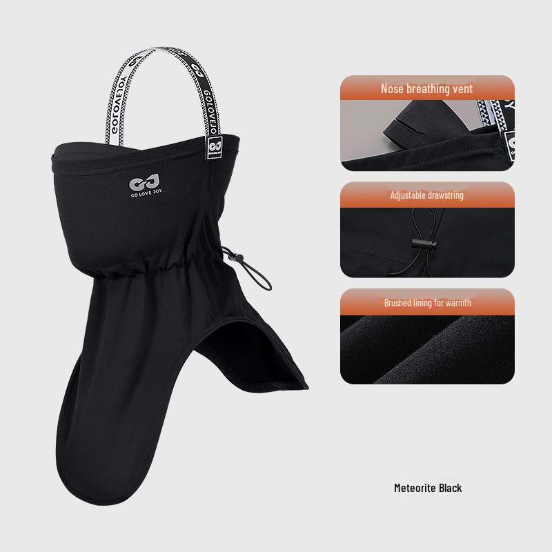 

Лыжная маска унисекс для осени и зимы — ветрозащитная, теплая, плюс бархат для езды на велосипеде на открытом воздухе