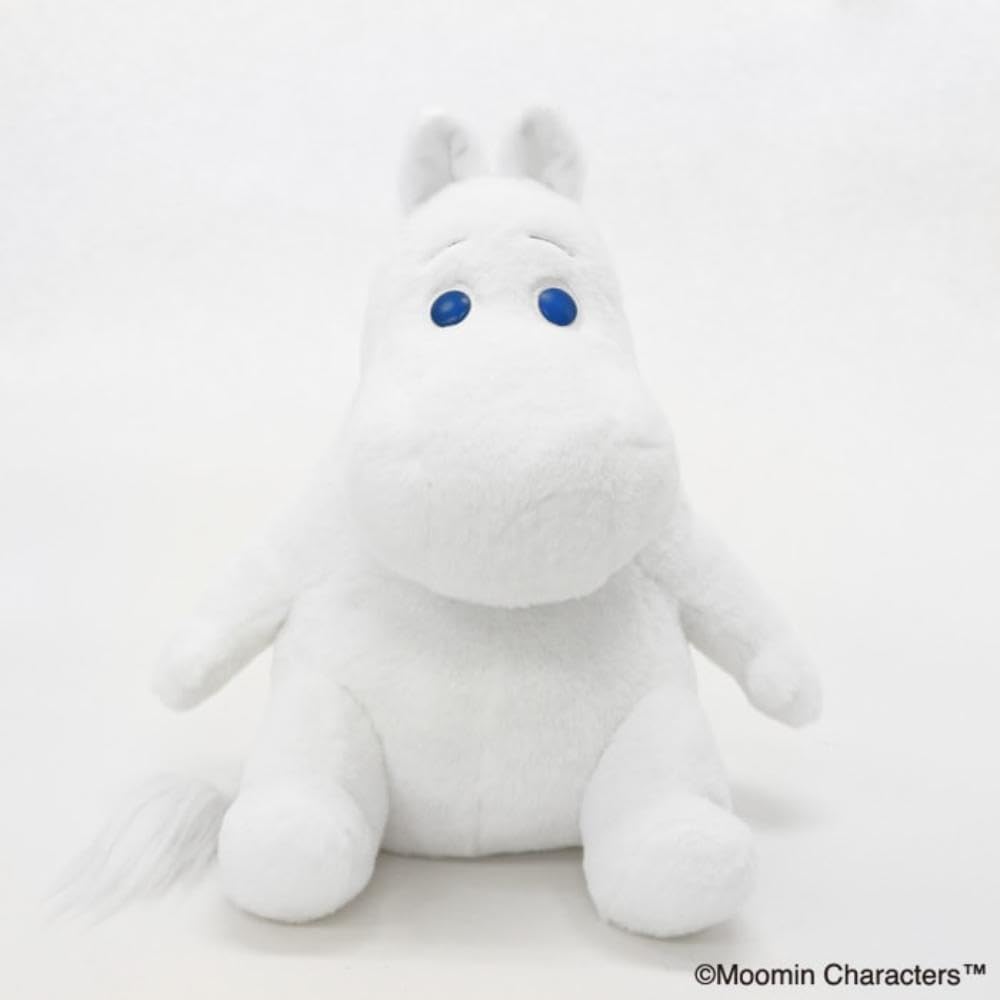 Sekiguchi Moomin Marshmallow Plush Toy, Moomin, Medium
