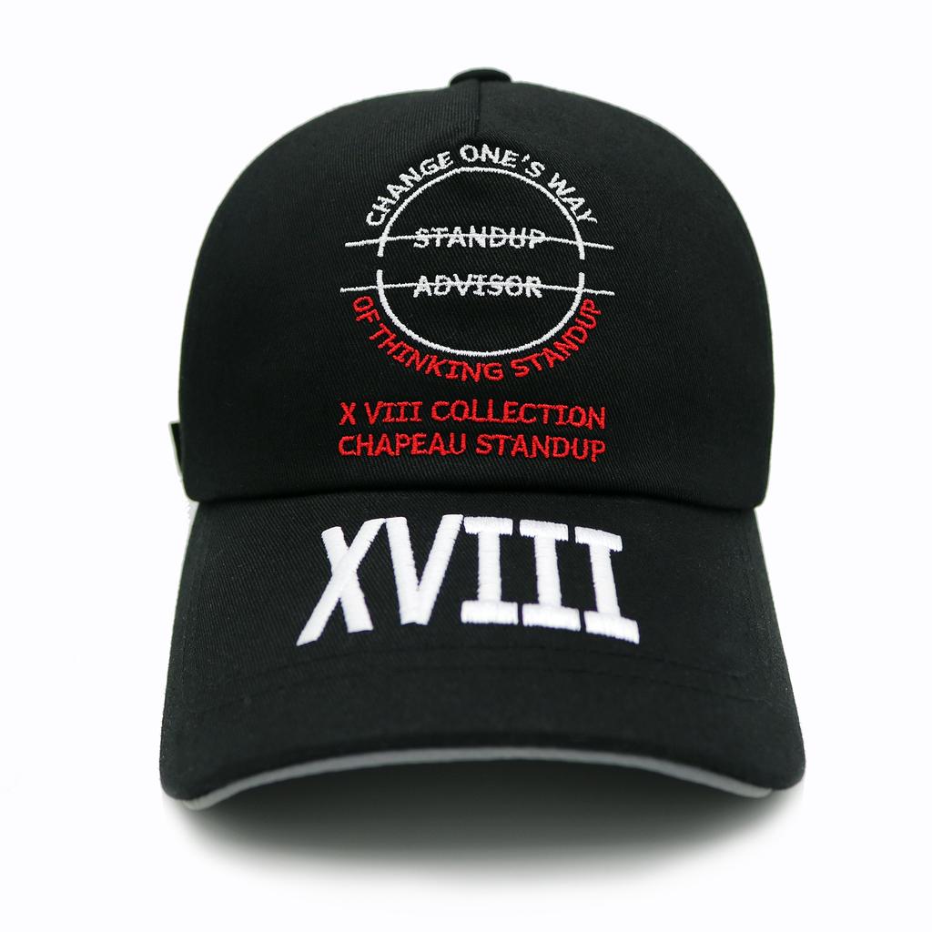 Seutaendeueob Xviii_5 Black Ball Cap (Light Fit)