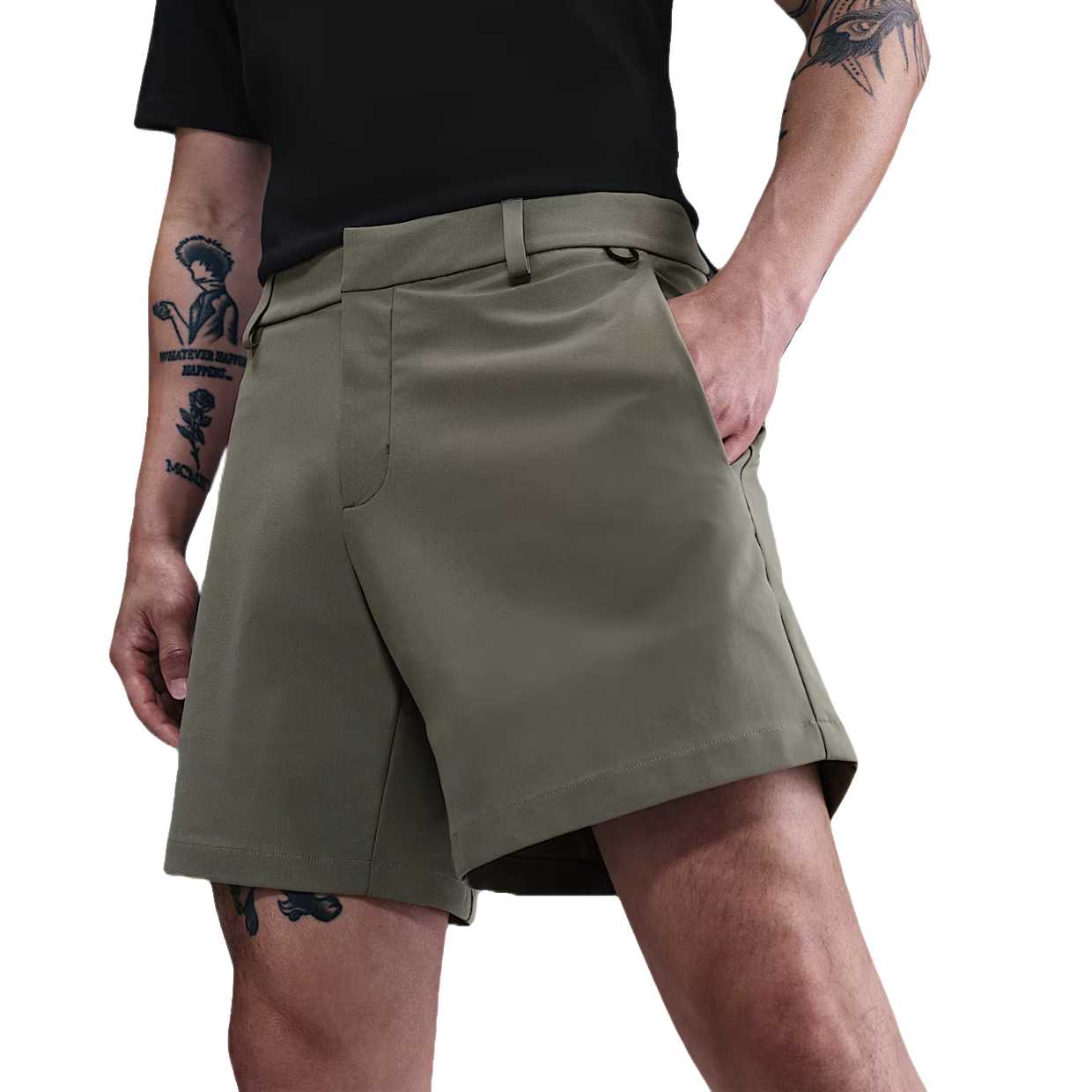 Nike Dri Fit 24.7 PerfectStretch Casual Shorts Men s Green HQ6934-320 32