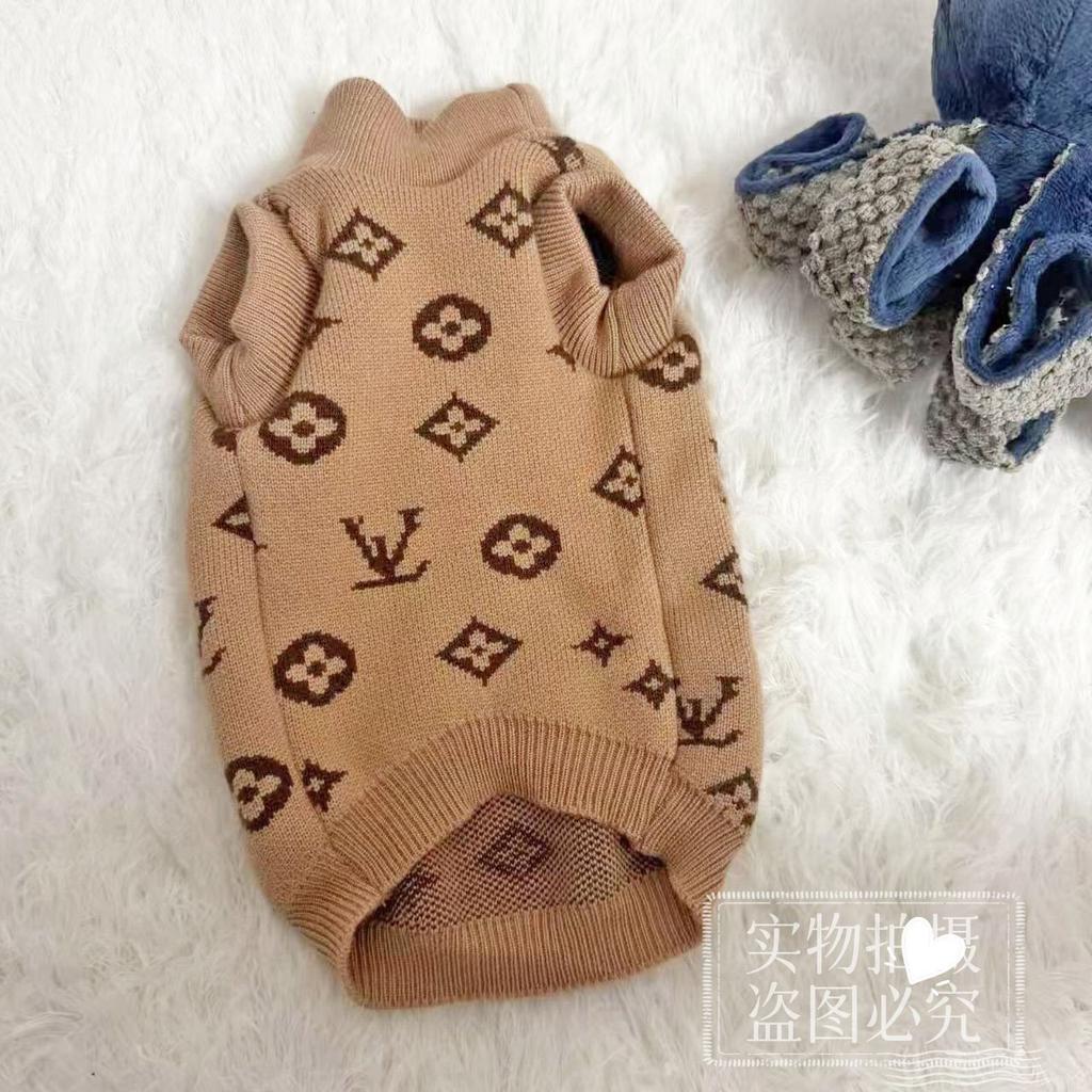 Fashion Trendy Brand New Pet Sweater Medium and Small Dog Teddy Pomeranian Schnauzer Luxury Dog Clothes Sweater