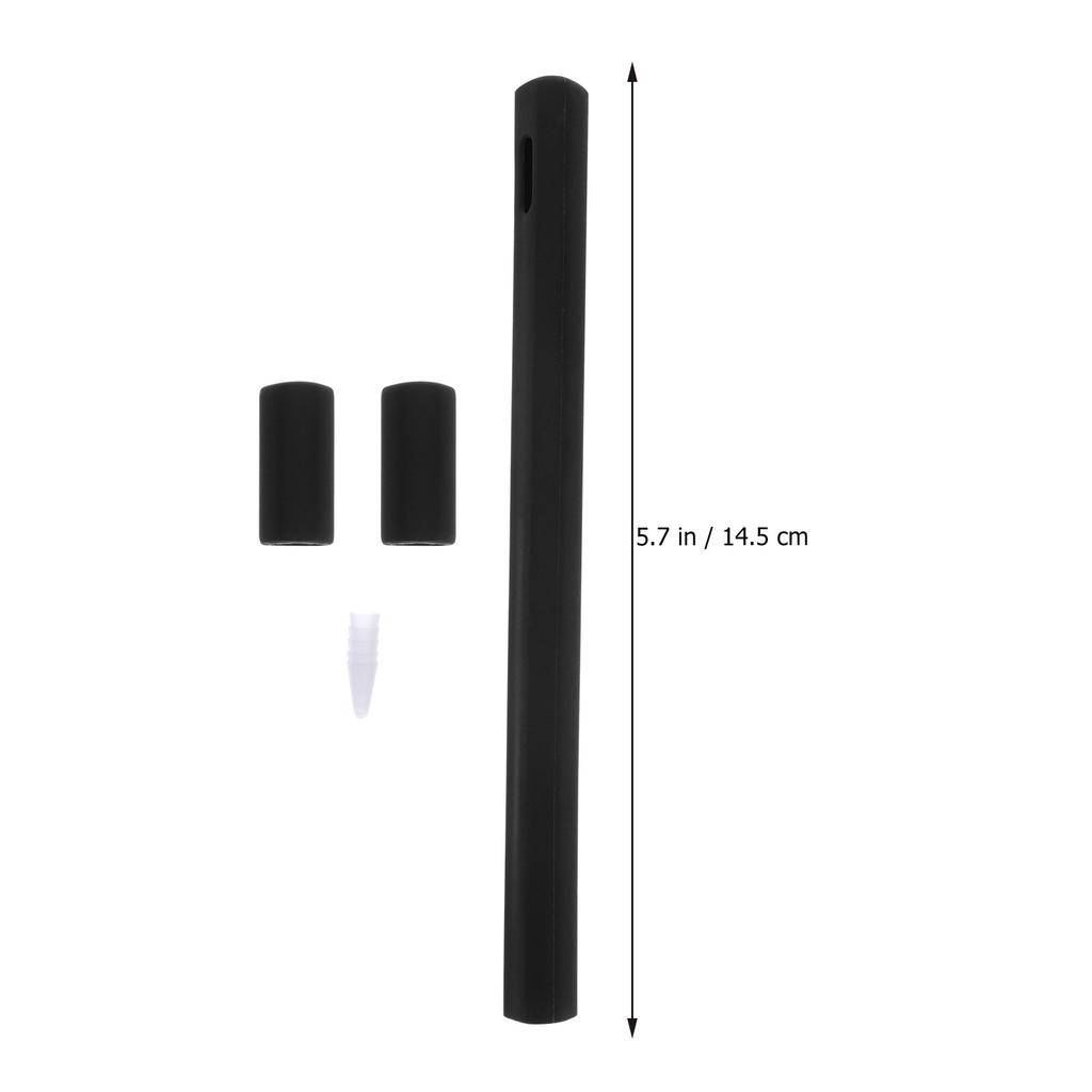 1Pcs Soft Silicone Stylus Pen Holder Sleeve Anti-Drop Protective Cover for Pencil 2 Included