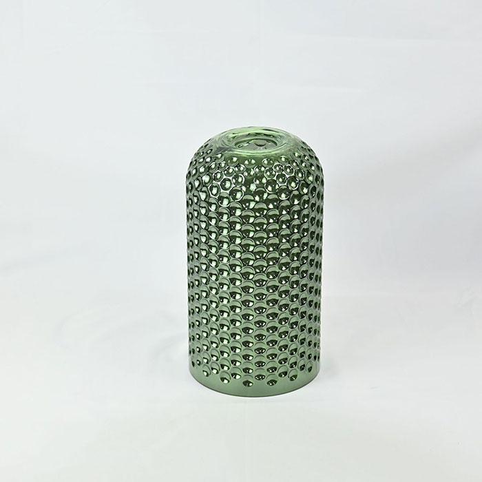 

Винтажный E27 E26 стеклянный абажур для замены, античный металлический цвет, коричневый светло-зеленый стеклянный абажур своими руками с сетчатым эффектом ротанга