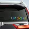 Old School gestanzter Vinyl-Aufkleber Autoaufkleber Wasserdichte Auto-Dekorationen auf Karosserie Stoßstange Heckscheibe Laptop Größe wählen #S60283