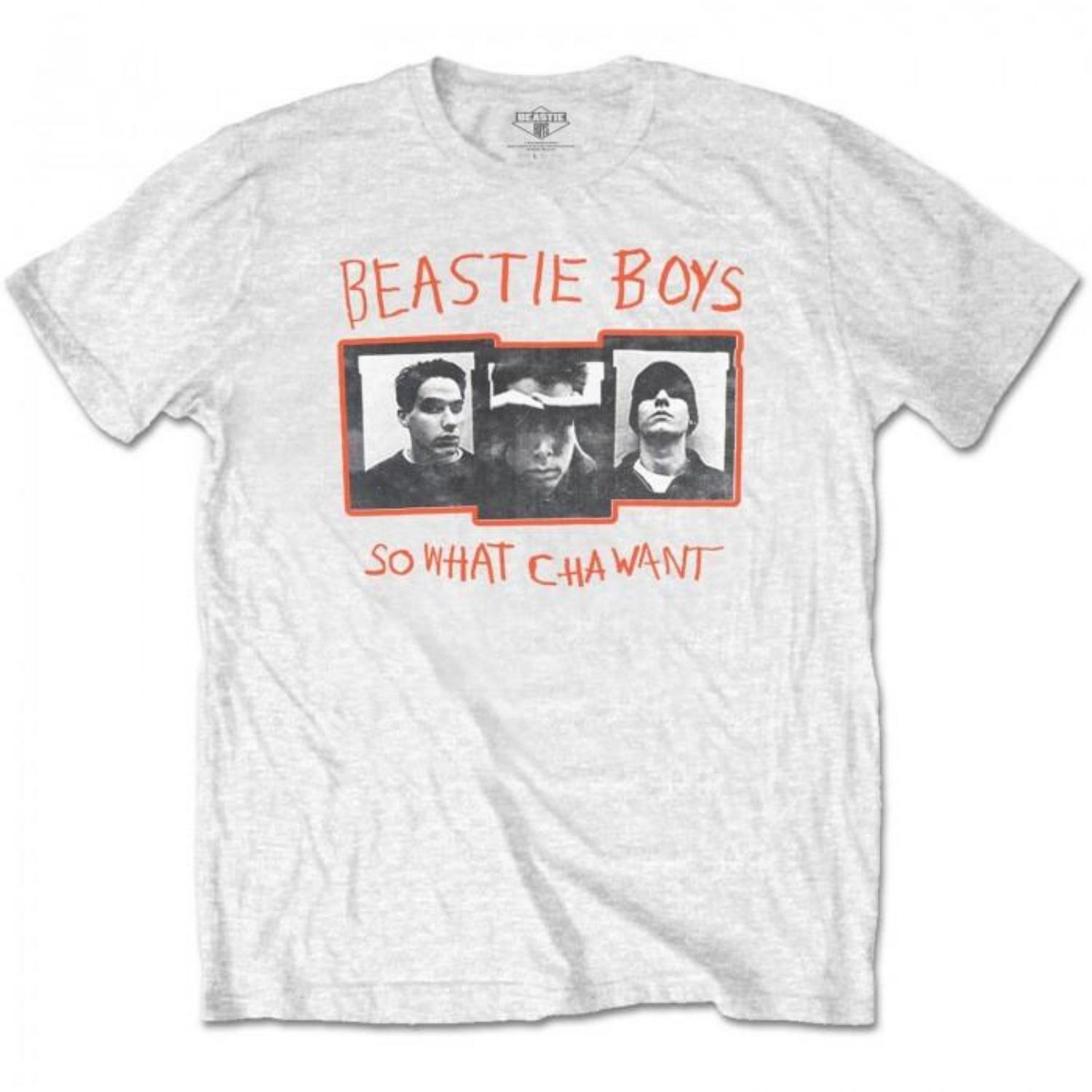 Beastie Boys Unisex Adult So What Cha Want Cotton T-Shirt S чёрный