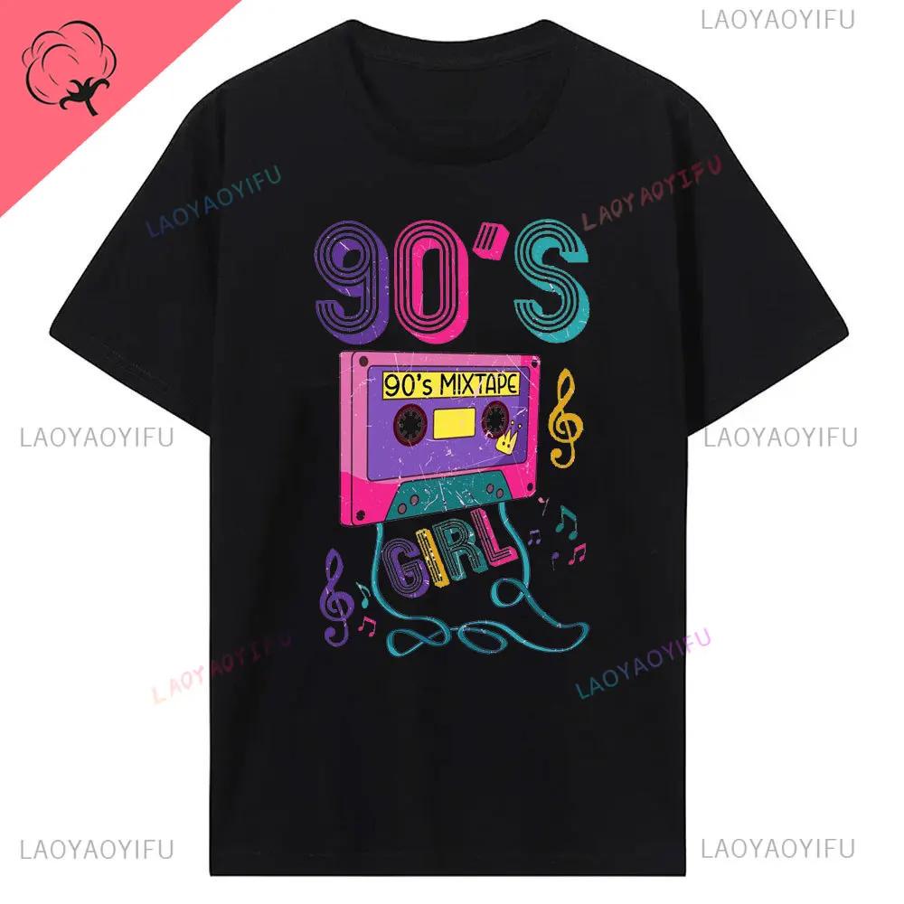 90s Vibe 1990 Style Fashion 90 Theme Outfit Nineties Costume TShirt Funny Graphic Tee Tops Unisex Fashion Clothing Cotton Tees